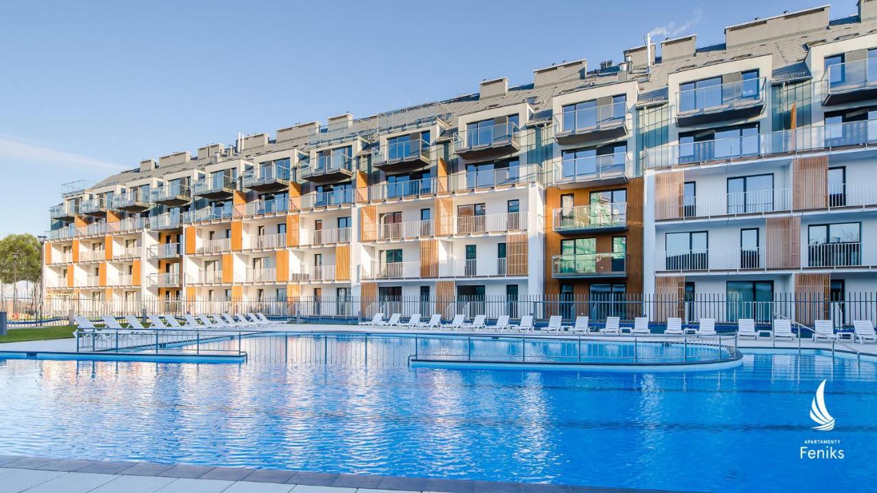 Feniks Spa Apartments 10 By Jantar Apartamenty Kołobrzeg Rum bild